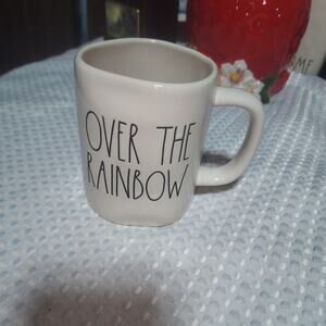 RAE DUNN EUC OVER THE RAINBOW CERAMIC COFFEE TEA MUG CUP
